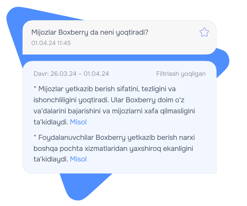 BrandGPT’dagi savolga javob